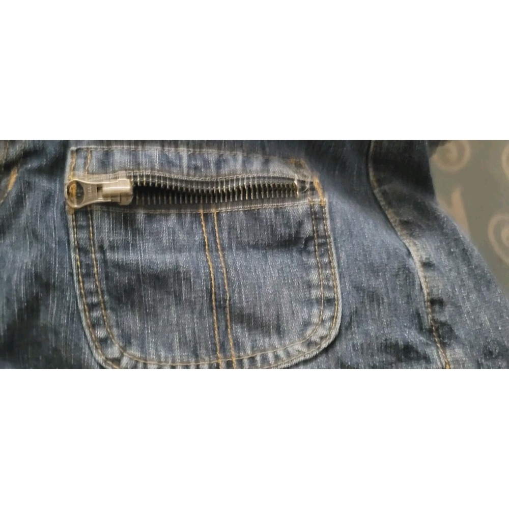 Gently Used Womans Junior Canon River Blues Blue Jean Shorts Sz 3 Made In USA - Picture 5 of 6